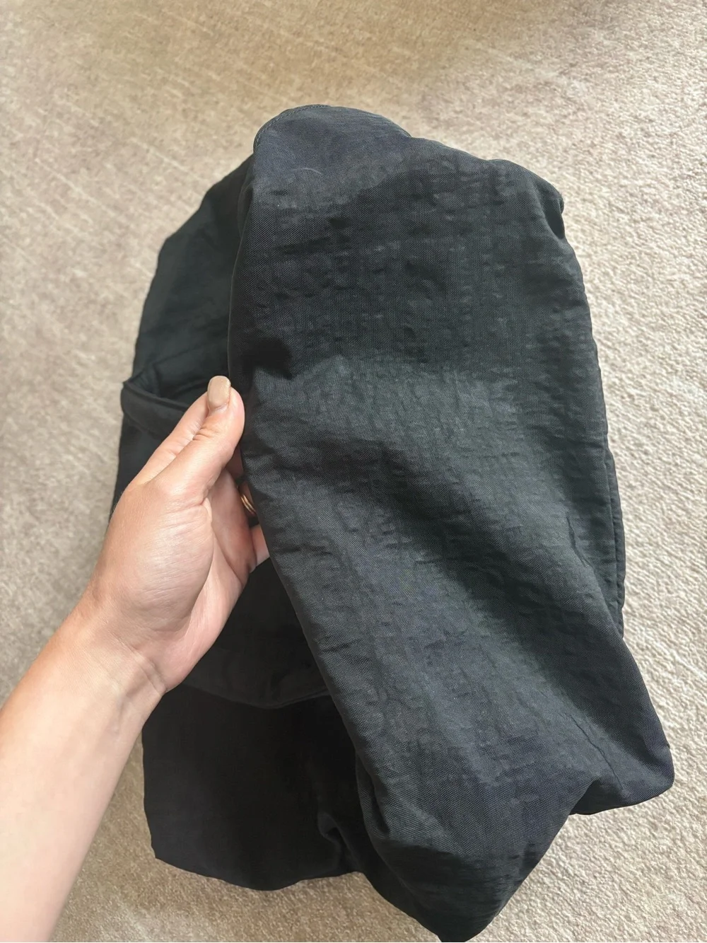 Black BAGGU Cloud Bag